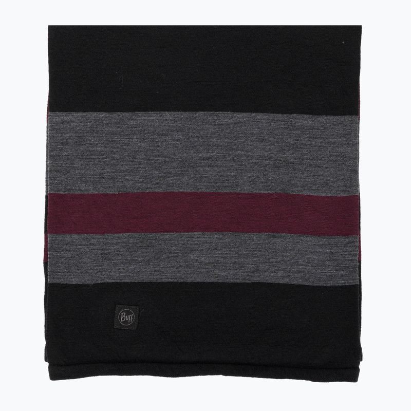 Багатофункціональний шарф BUFF Merino Move black 2