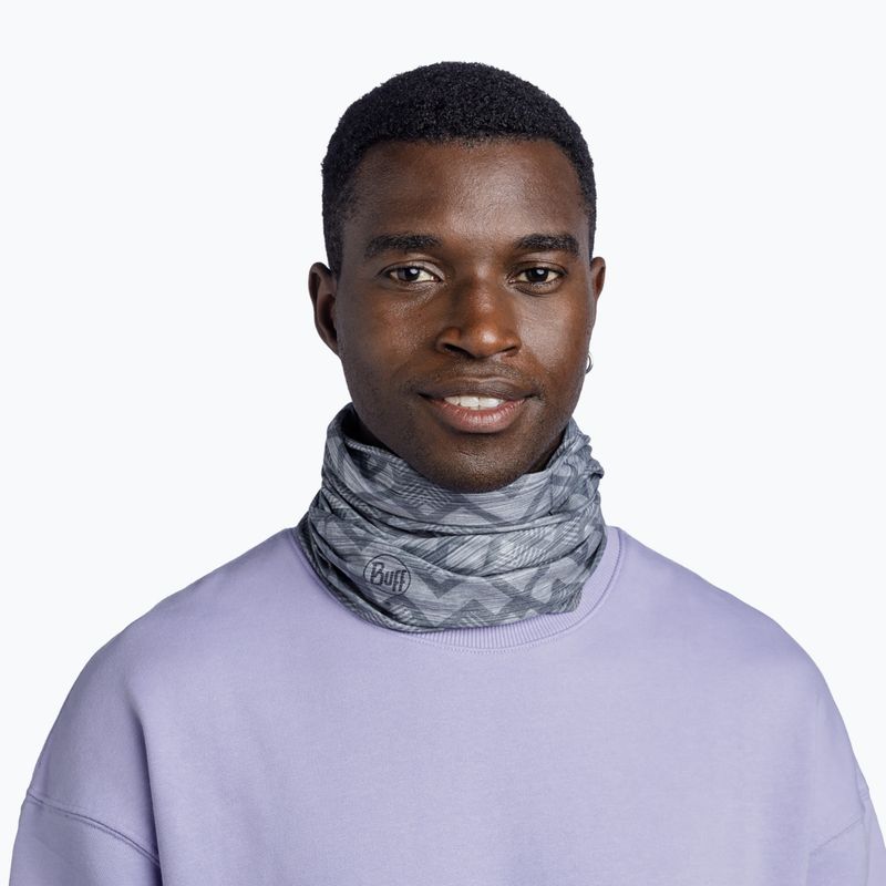 Багатофункціональний шарф BUFF Coolnet UV Eon grey 3