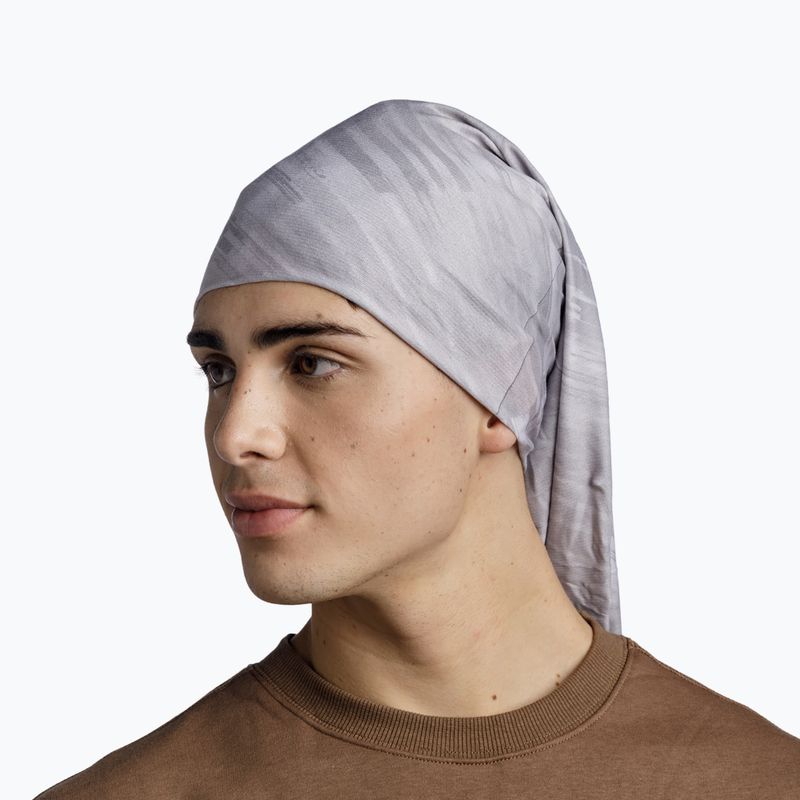 Багатофункціональний шарф BUFF Coolnet UV Jaru light grey 4