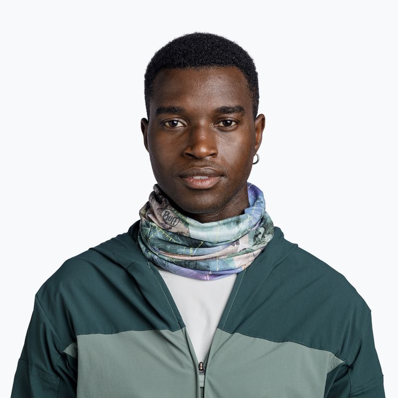 Баф багатофункційний BUFF Coolnet UV campast green 3