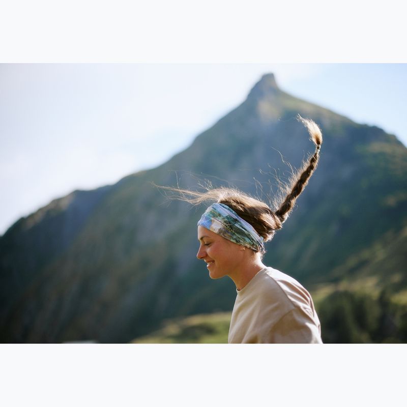 Багатофункціональна хустка BUFF Coolnet UV campast green 5