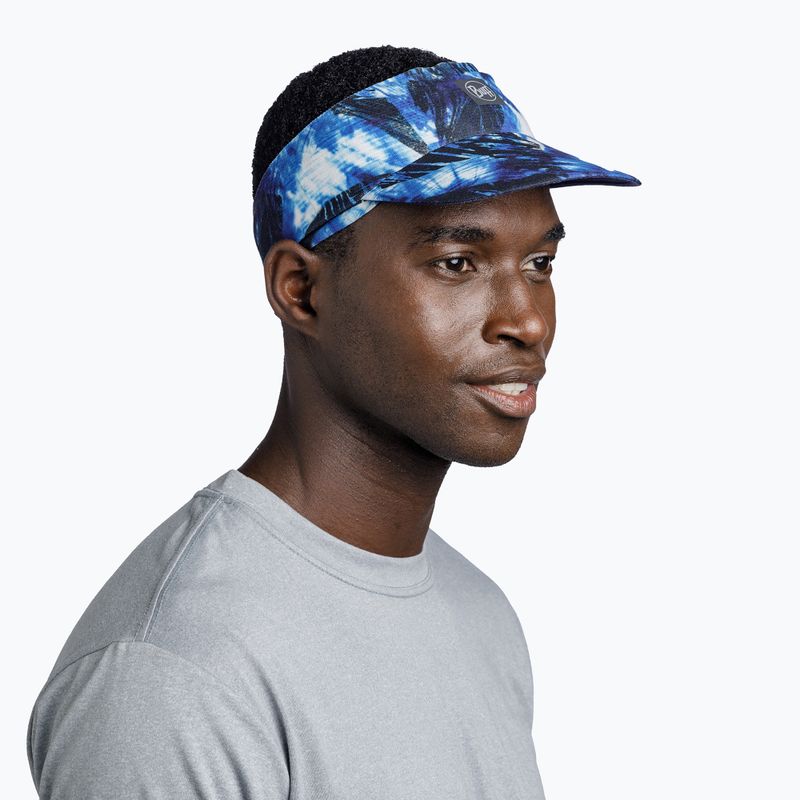 Козирок для бігу BUFF Pack Speed gold blue 4