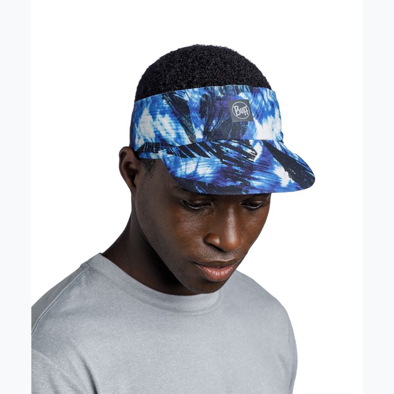 Козирок для бігу BUFF Pack Speed gold blue 5