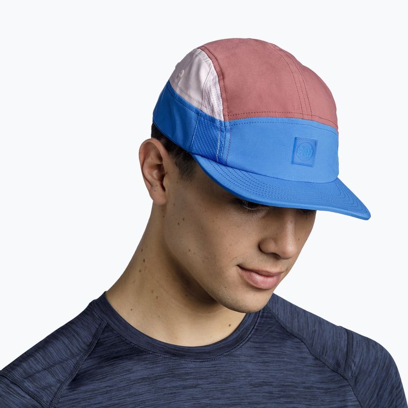Бейсболка BUFF 5 Panel Go Domus azure 8