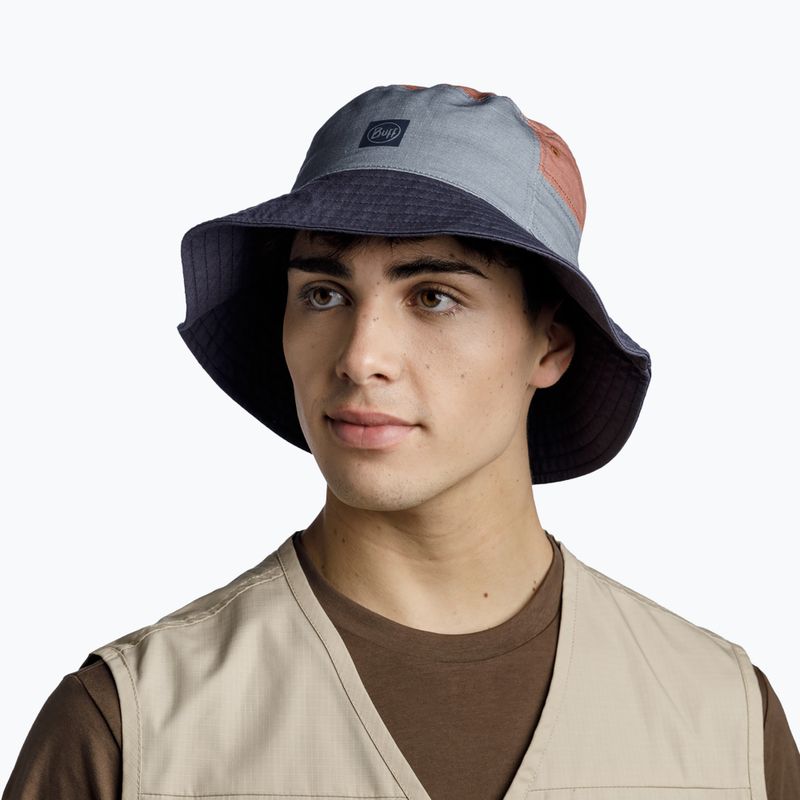 Капелюх туристичний BUFF Sun Bucket Hak steel 3