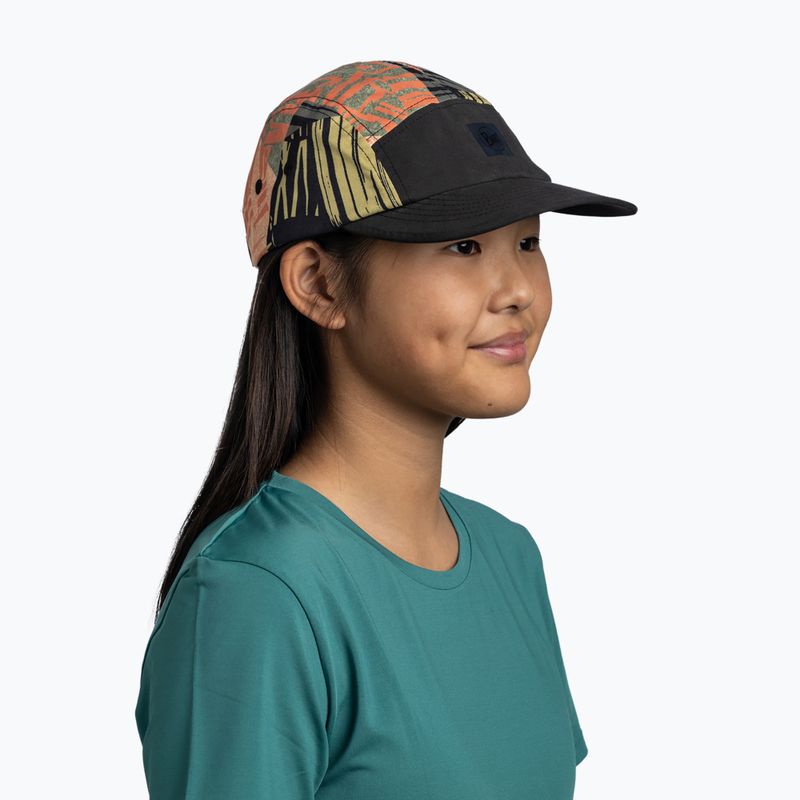 Бейсболка дитяча BUFF 5 Panels Noru black 9