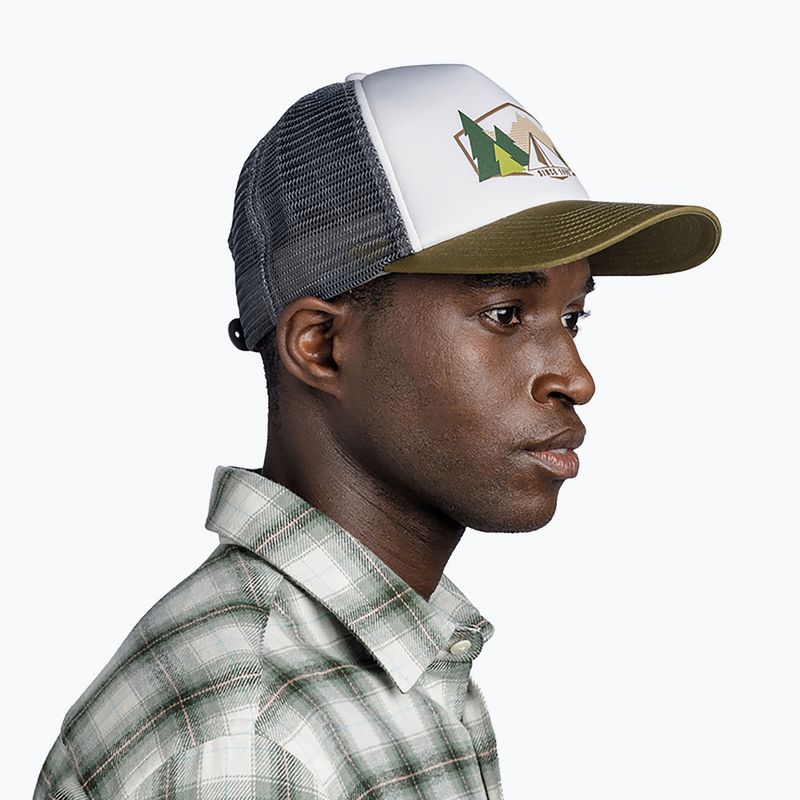 Бейсболка BUFF Trucker Darryl white 8
