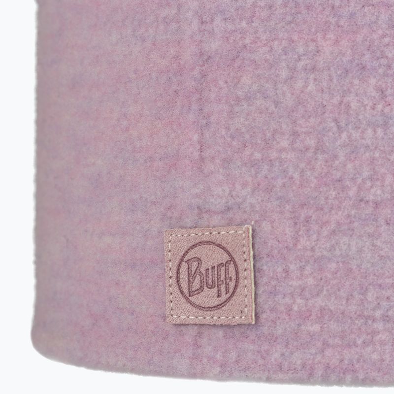 Пов'язка на голову BUFF Merino Fleece lilac sand 2