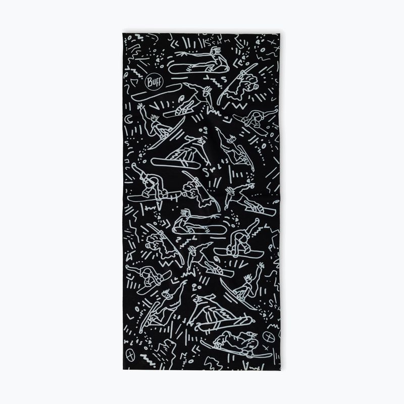 Хустка багатофункційна дитяча BUFF Original Ecostretch tivat black 2