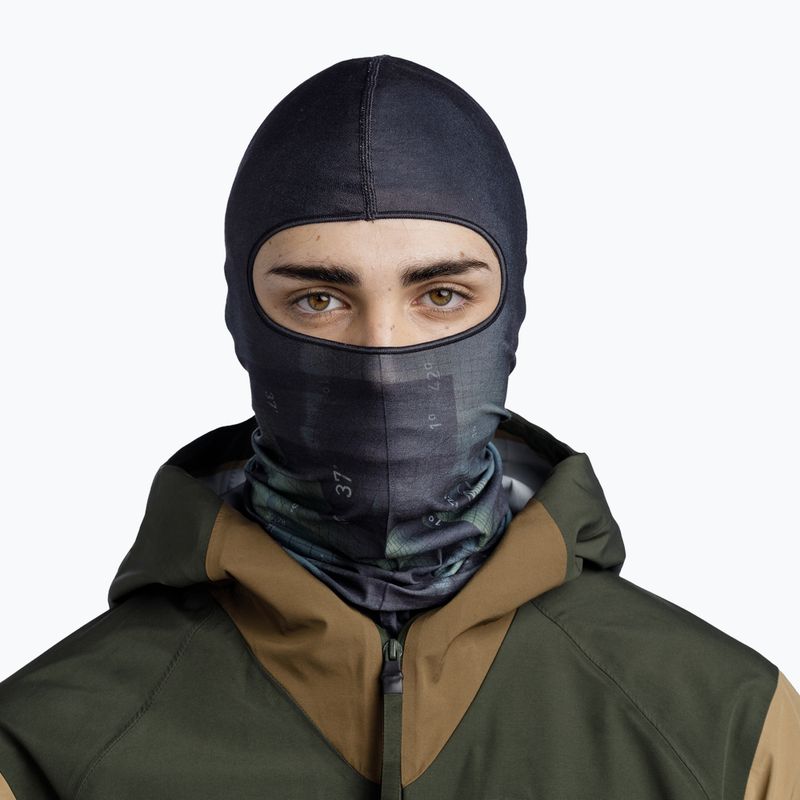 Балаклава BUFF Ecostretch alock silversage 2