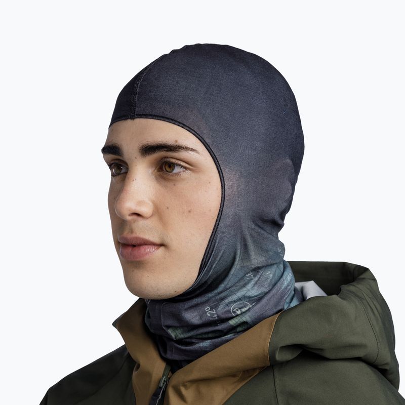 Балаклава BUFF Ecostretch alock silversage 3