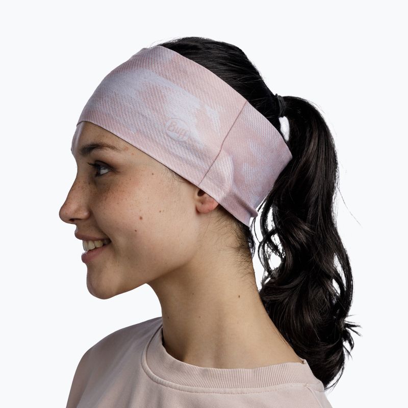 Пов'язка на голову BUFF Thermonet liev pale pink 3