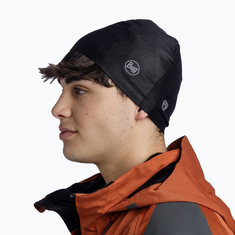 Шапка зимова BUFF Thermonet solid black 4