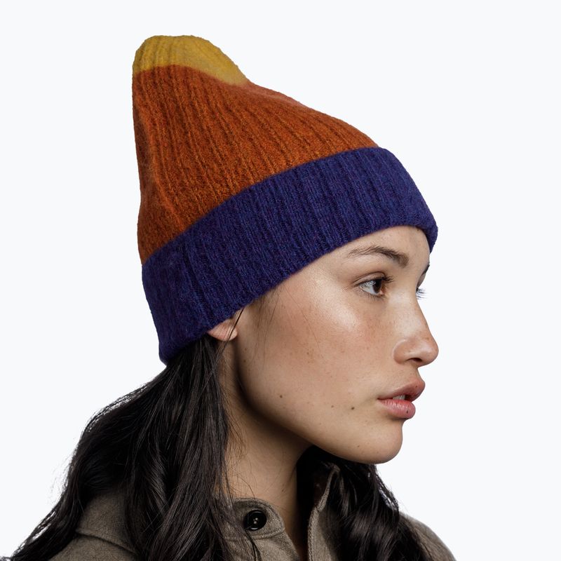 Шапка зимова BUFF Knitted Nilah denim 4