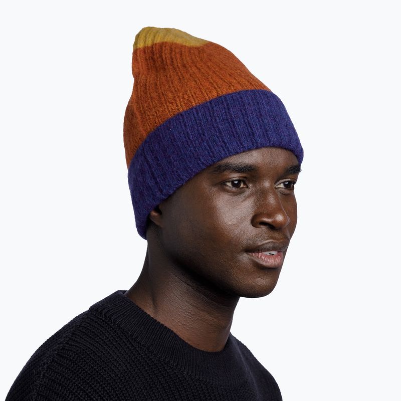 Шапка зимова BUFF Knitted Nilah denim 7