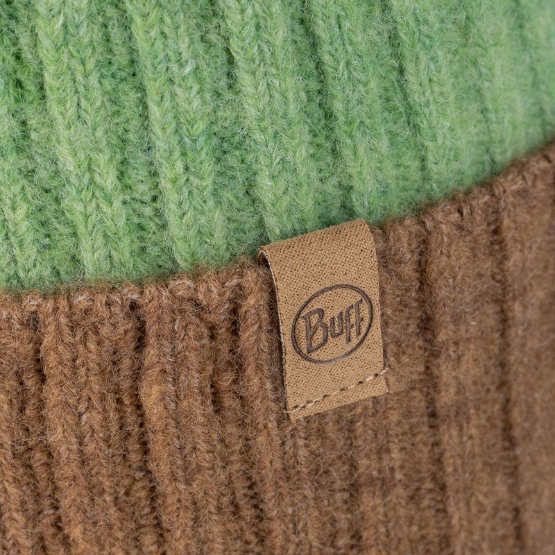 Шапка зимова BUFF Knitted Nilah jade 2