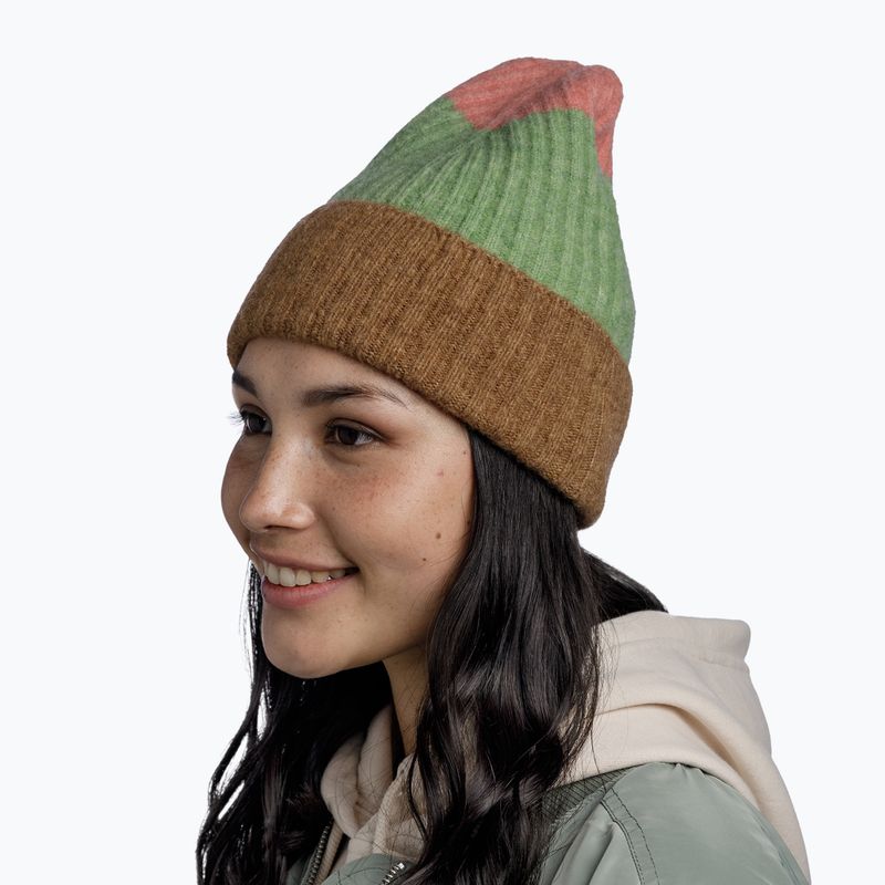 Шапка зимова BUFF Knitted Nilah jade 4