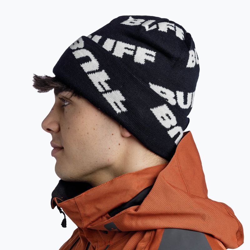 Шапка зимова BUFF Knitted Hido black 6