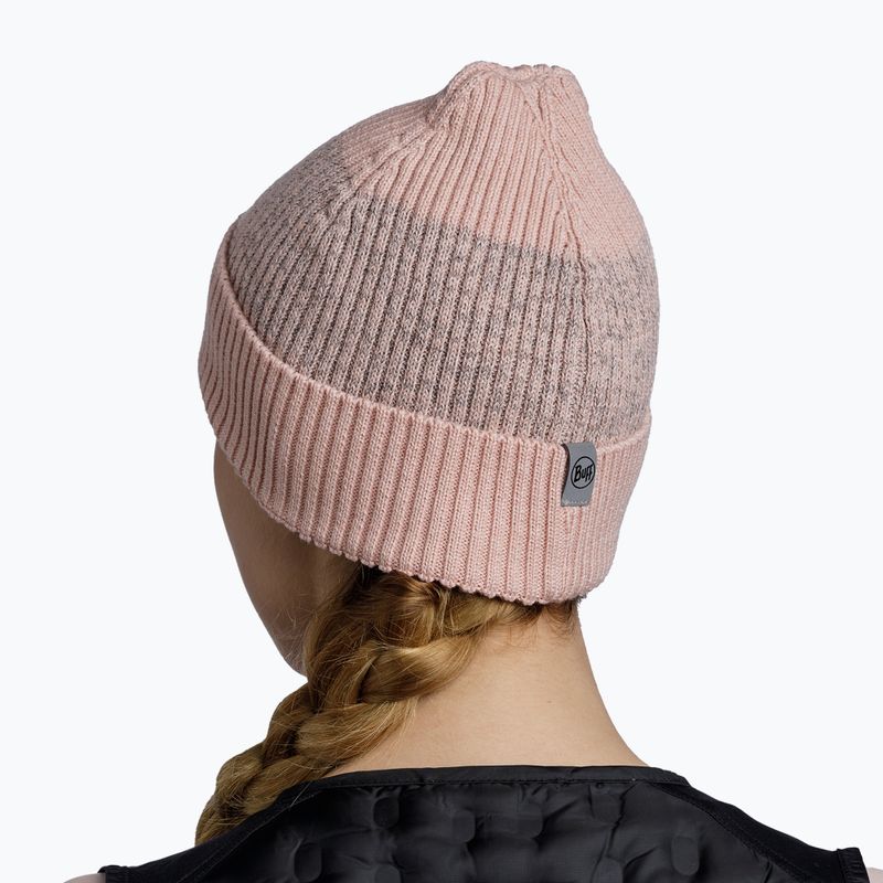 Шапка зимова BUFF Merino Active pale pink 4