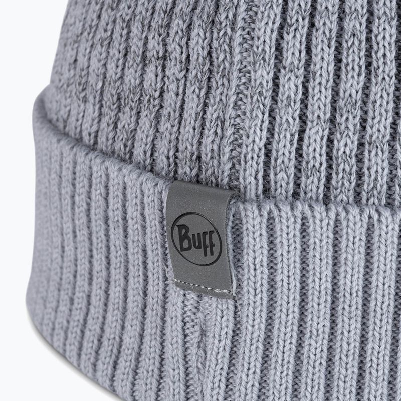 Шапка зимова BUFF Merino Active light grey 2