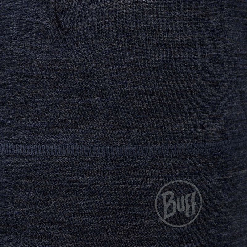 Зимова шапка BUFF Lightweight Merino Wool solid night blue 2