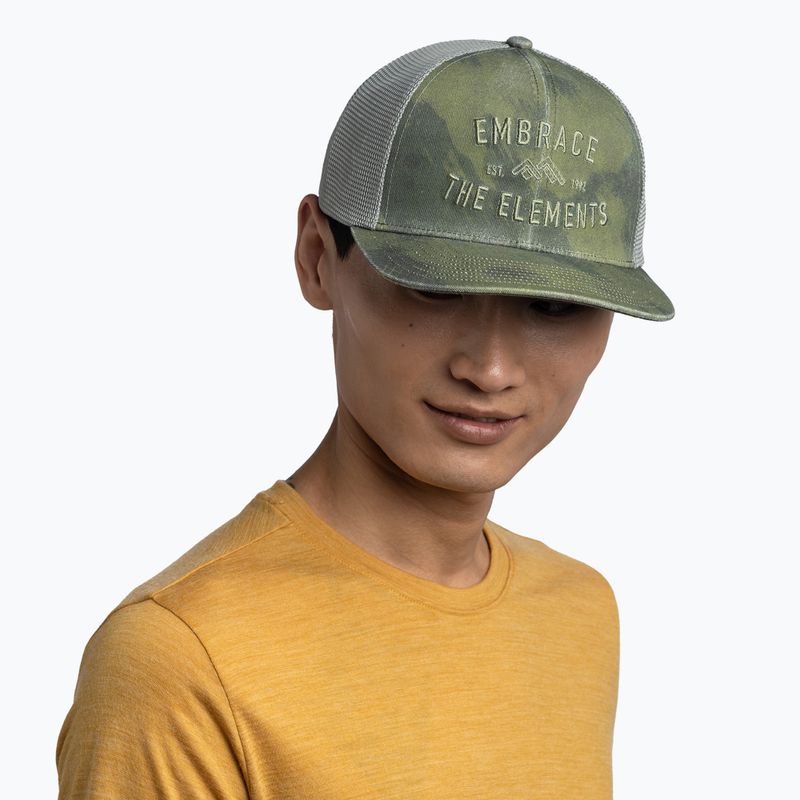 Кепка BUFF Explore Trucker wate forest 3