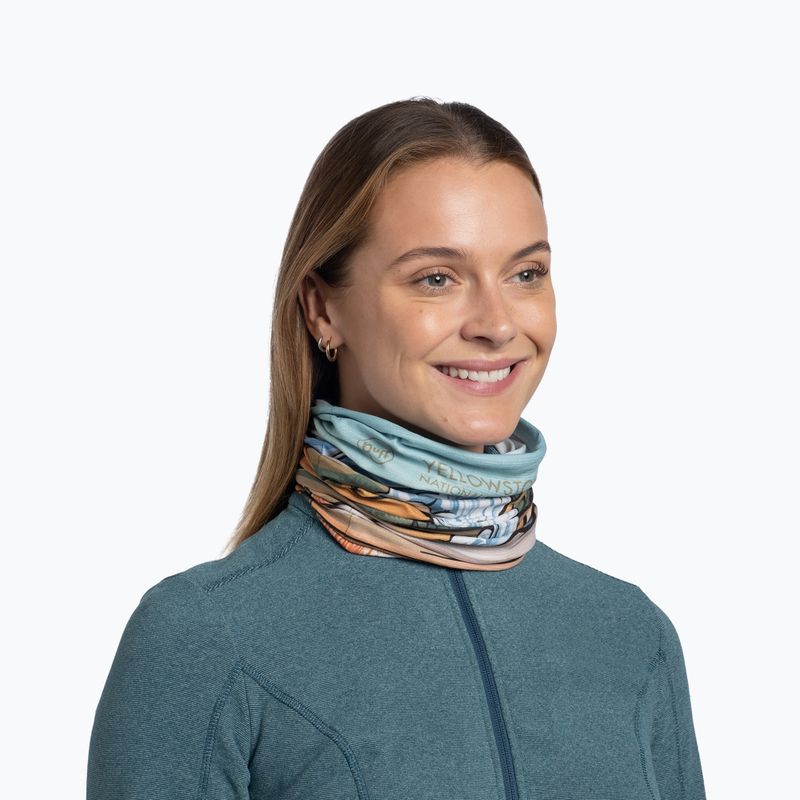 Хустка багатофункційна BUFF Coolnet UV yellowstone 4