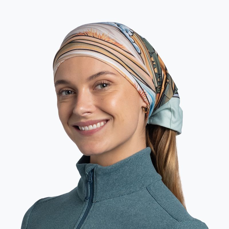 Хустка багатофункційна BUFF Coolnet UV yellowstone 5