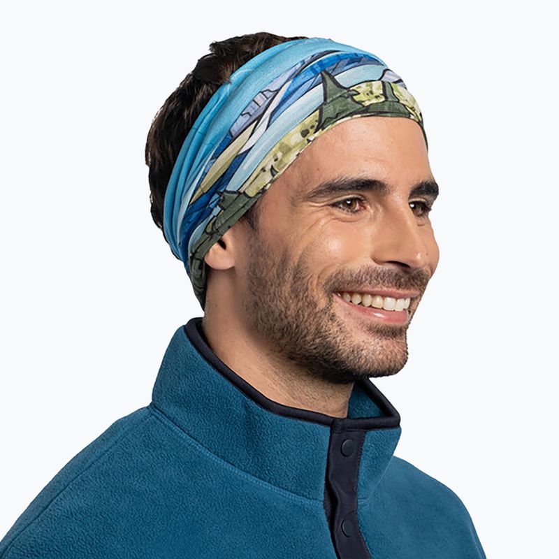 Хустка багатофункційна BUFF Coolnet UV National Parks glacier 4