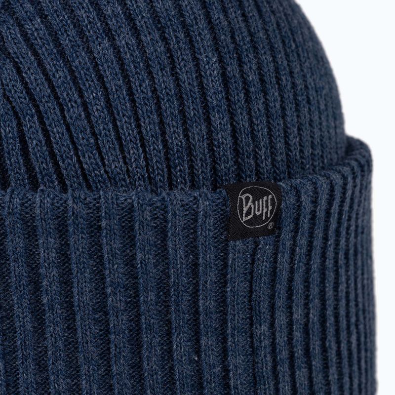 Шапка зимова дитяча BUFF Knitted Frinty water 2