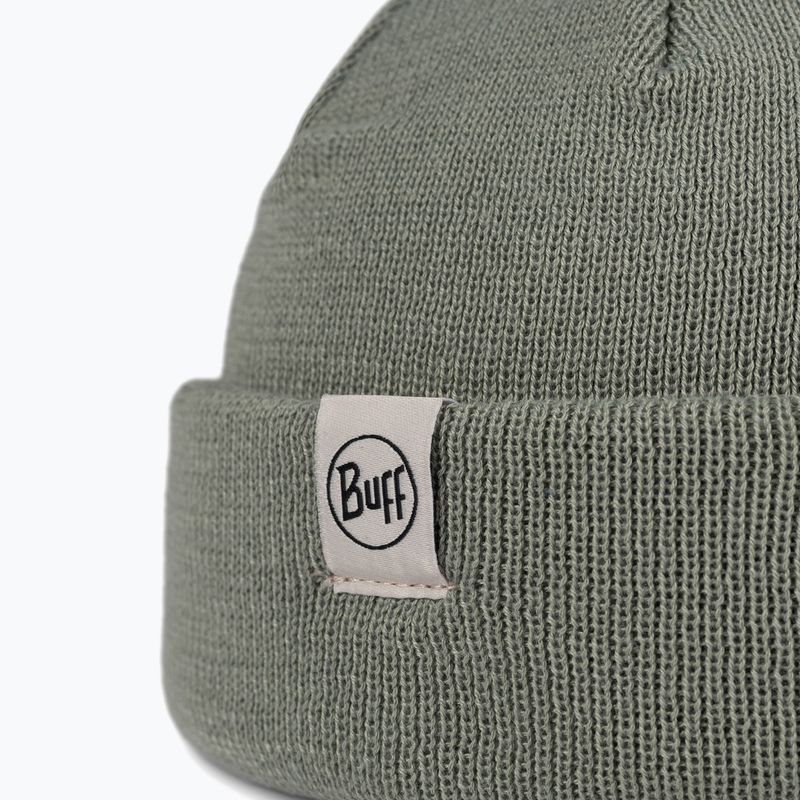 Шапка зимова BUFF Knitted Lilon fisherman opaline 2