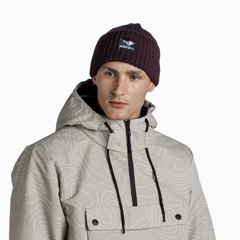 Шапка зимова BUFF Knitted Rutger shadow purple 6