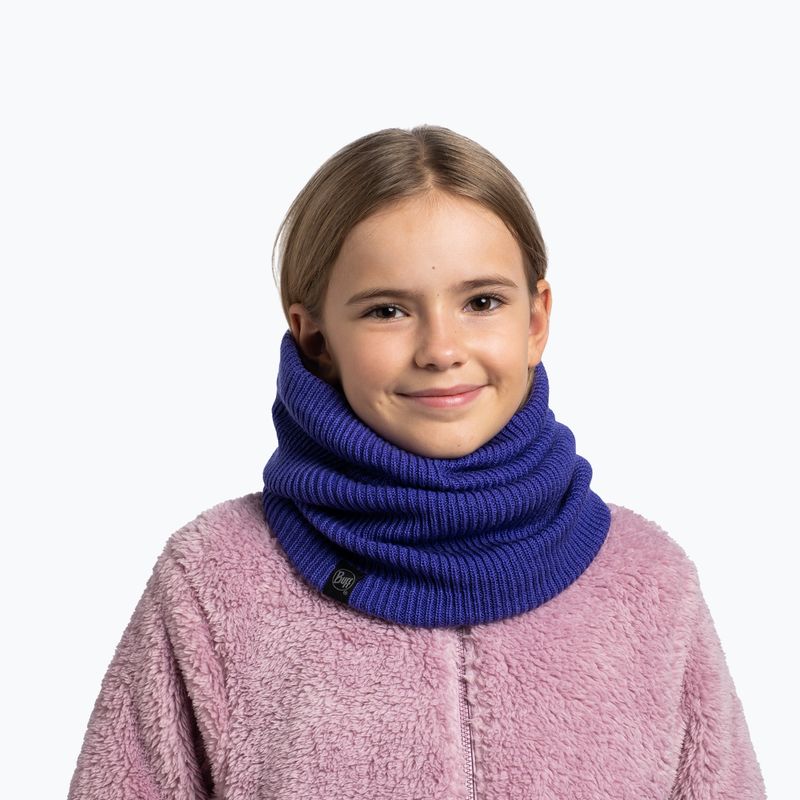 Баф дитячий BUFF Knitted & Fleece Lan ultramarine 3
