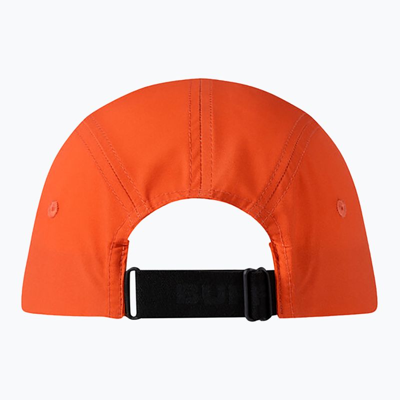 Кепка BUFF 5 Panel Go solid poppy 2