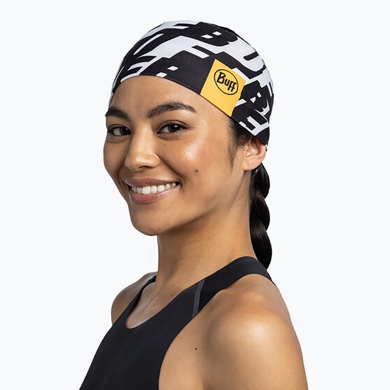 Пов'язка на голову BUFF Coolnet UV Wide Logo multicolor 2