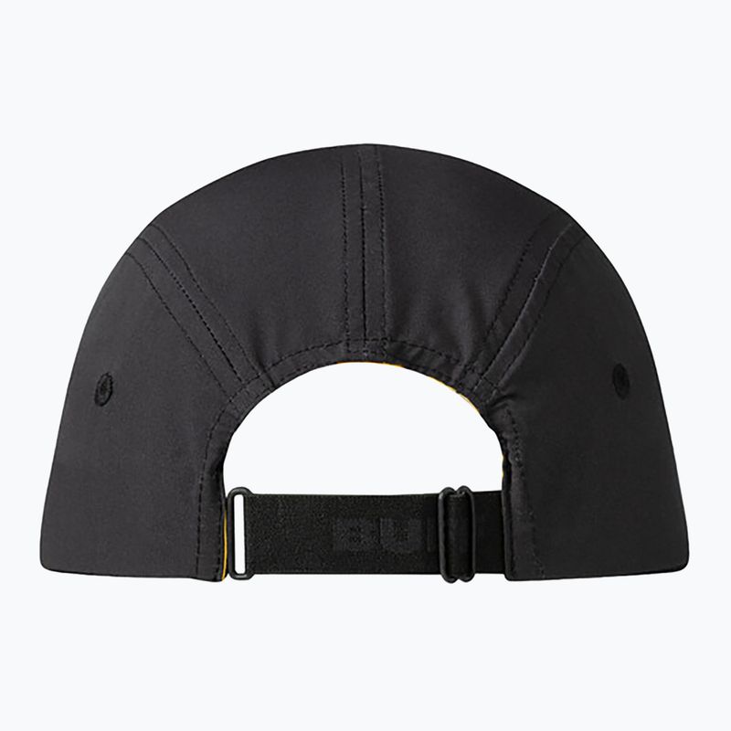 Кепка BUFF 5 Panel Go logo black 2