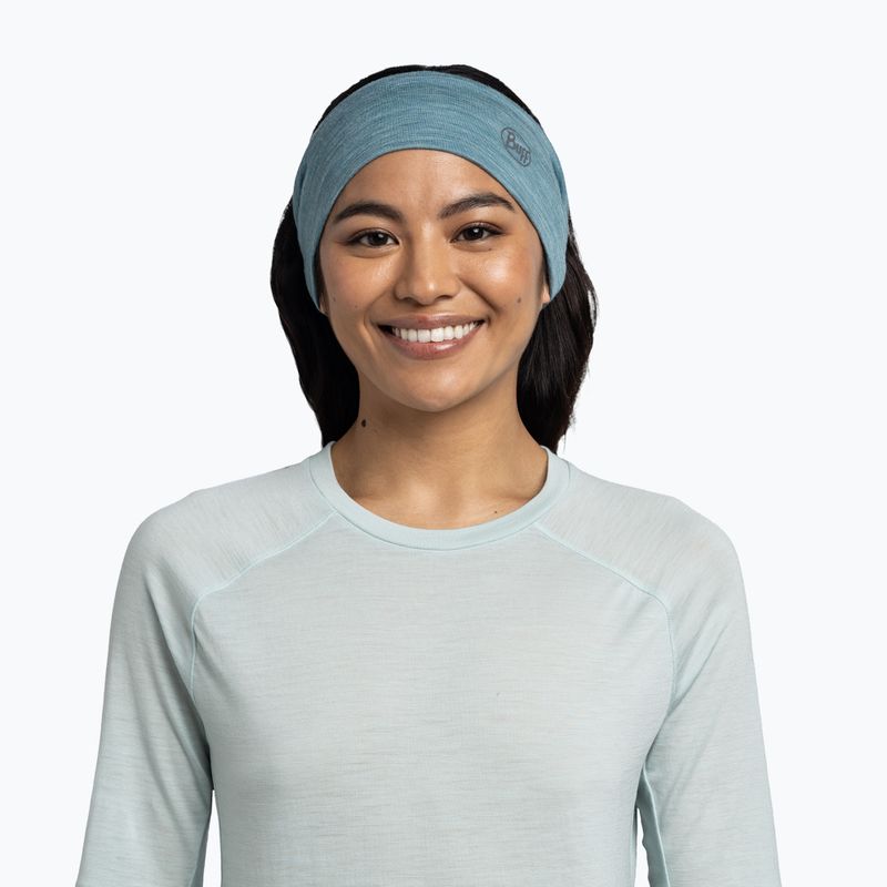 Пов'язка на голову BUFF Lightweight Merino Wool pool 3