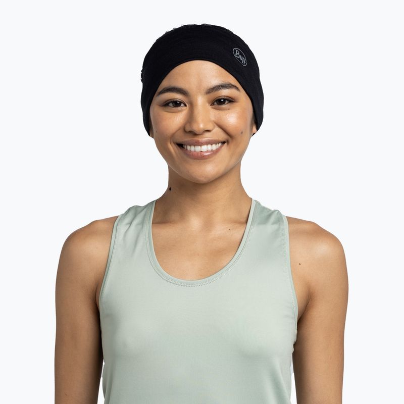 Пов'язка на голову BUFF Lightweight Merino Wool black 3