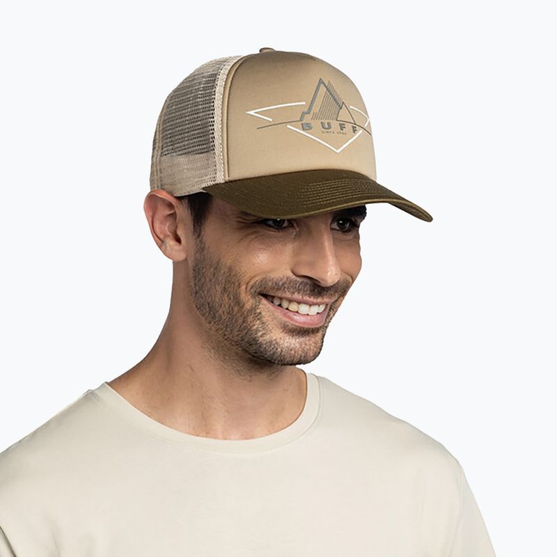Кепка BUFF Trucker khaki 3