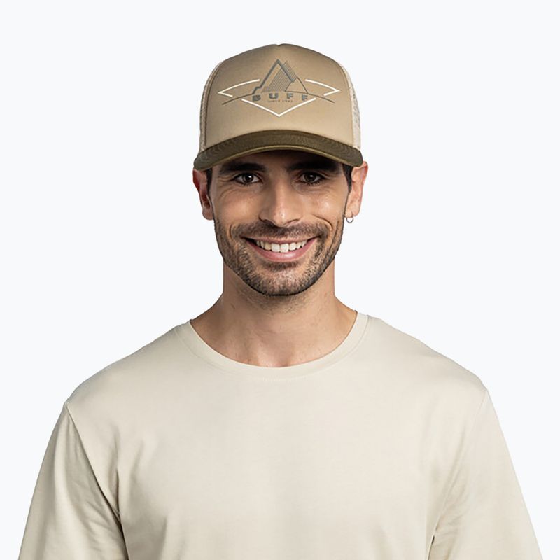 Кепка BUFF Trucker khaki 4