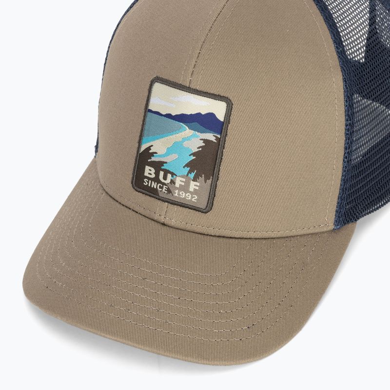 Кепка BUFF Explore Trucker soor tundra khaki 3