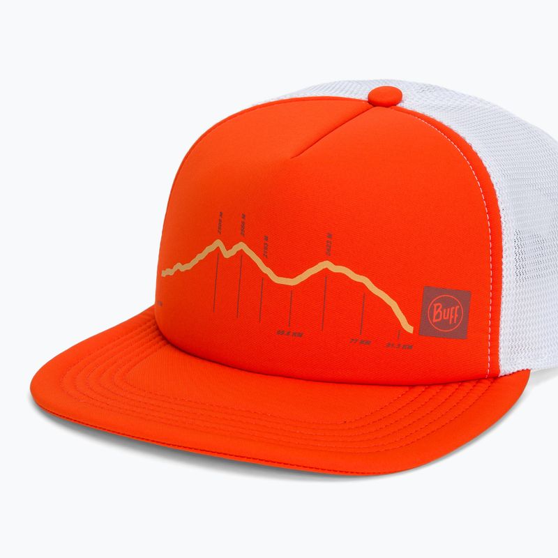 Кепка BUFF Explore Trucker cram poppy 3