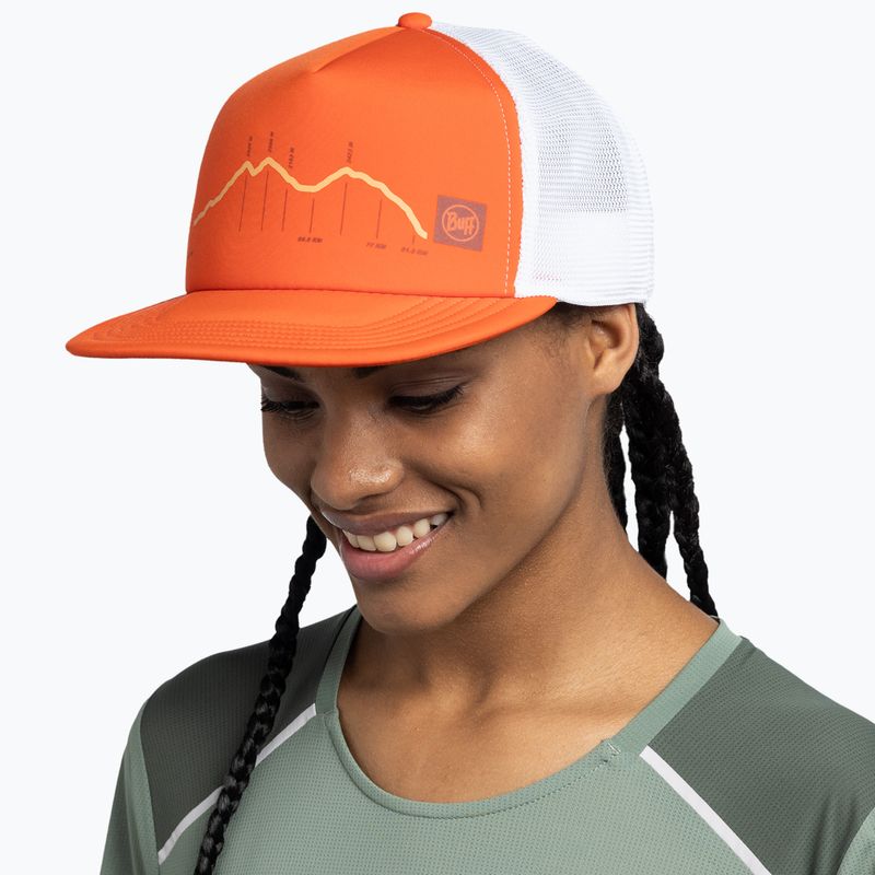 Кепка BUFF Explore Trucker cram poppy 4