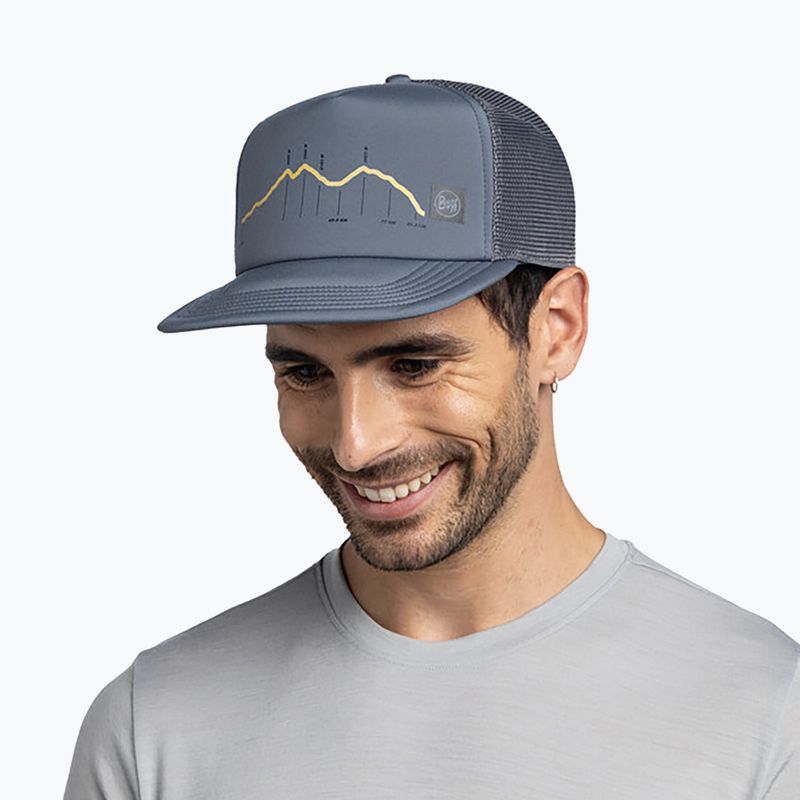 Кепка BUFF Explore Trucker Cram ash 3