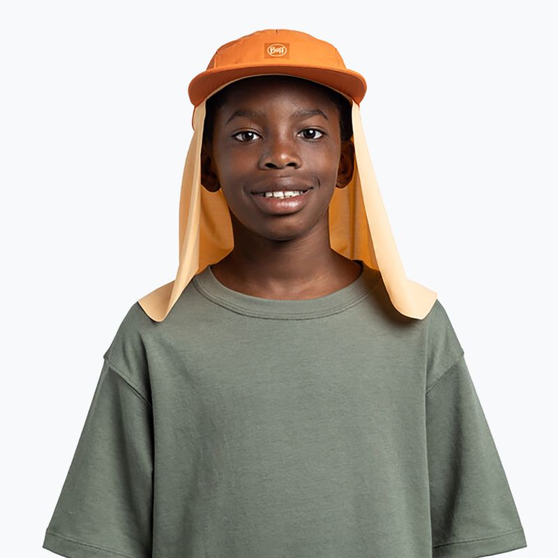 Кепка дитяча BUFF Desert Kids Solid ginger 4