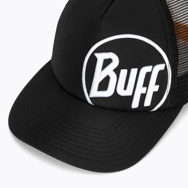 Кепка BUFF Trucker logo black 3