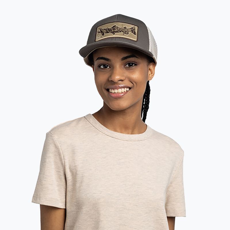 Кепка BUFF Explore Trucker Lake river khaki 4