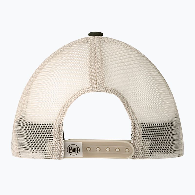 Кепка BUFF Explore Trucker Salt green 2