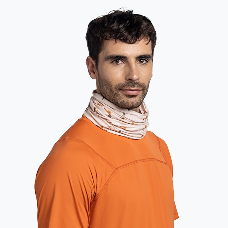 Хустка багатофункційна BUFF Coolnet UV Insect Shield Latus birch grey 3