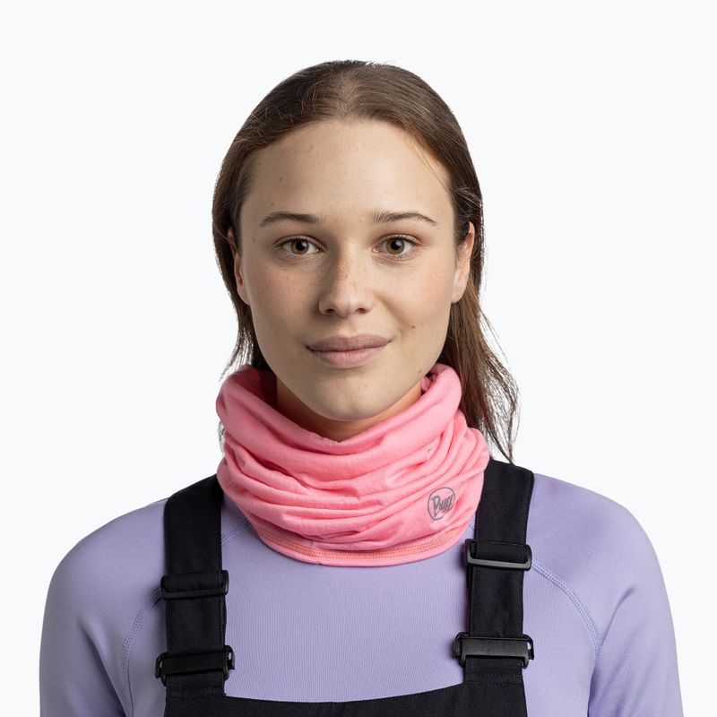 Хустка багатофункційна BUFF Lightweight Merino Wool rose pink 3